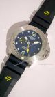 AAA Copy Panerai Luminor Submersible 1950 3-Days GMT PAM 719 Black Rubber Watch (2)_th.jpg